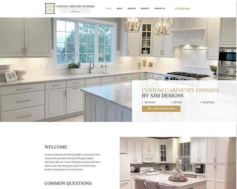 kitchen remodeling website design cabinetry