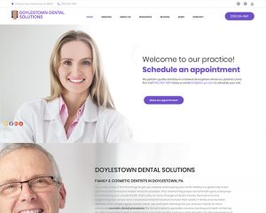 website designs dentists web developers
